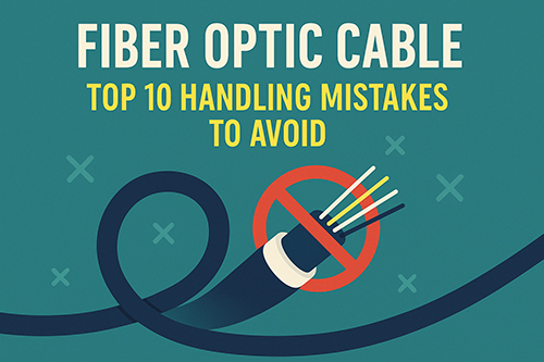 Fiber Optic Cable: Top 10 Handling Mistakes to Avoid